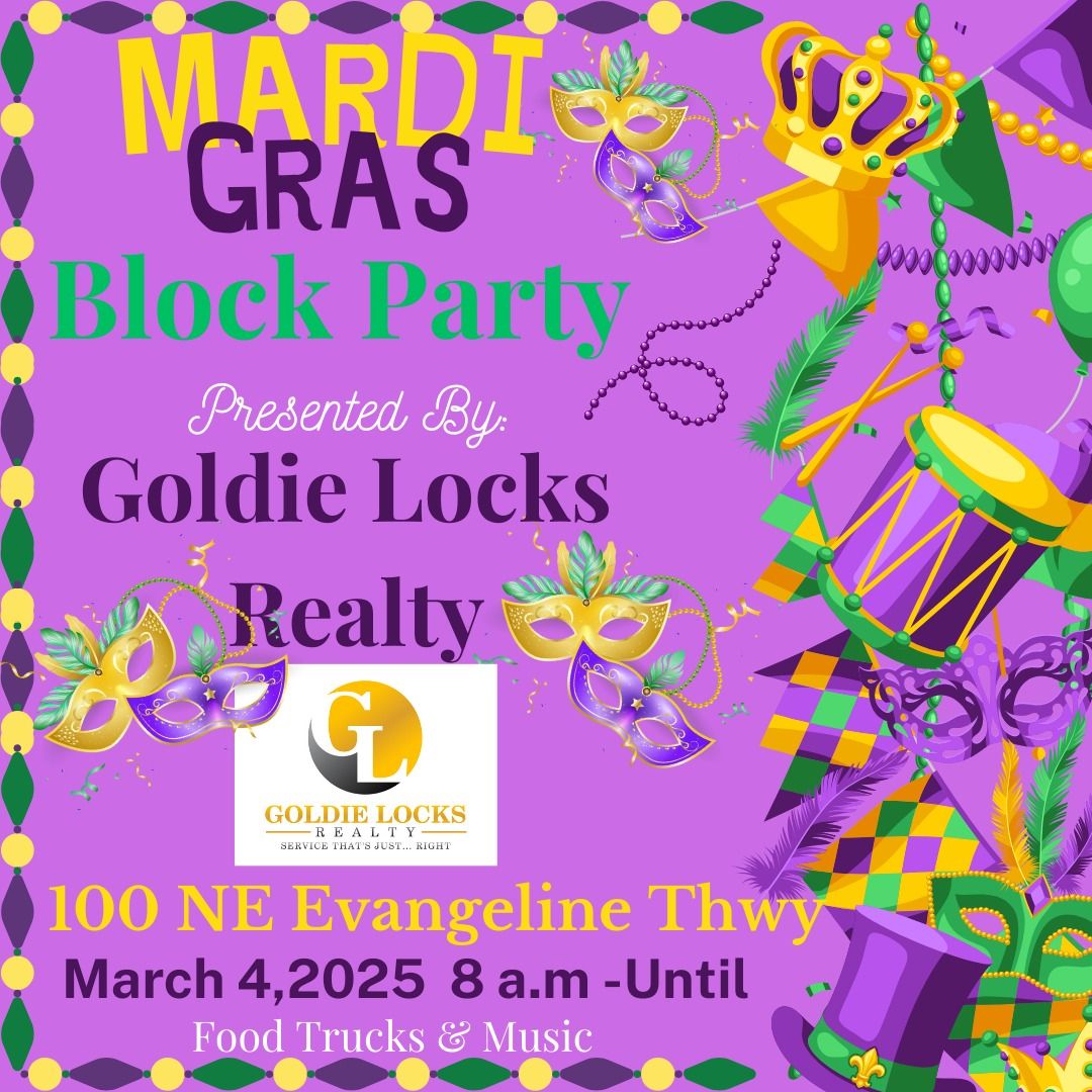 Mardi Gras Block Party