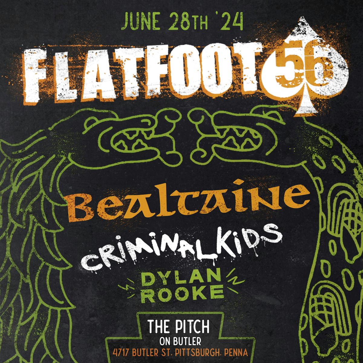 FLATFOOT 56 at the Pitch