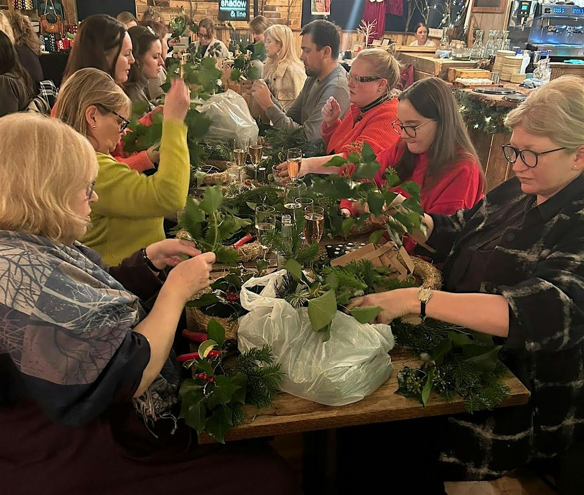 Christmas centre piece workshop