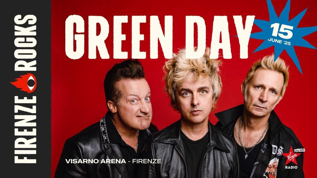 Green Day al Firenze Rocks il 15\/6\/2025