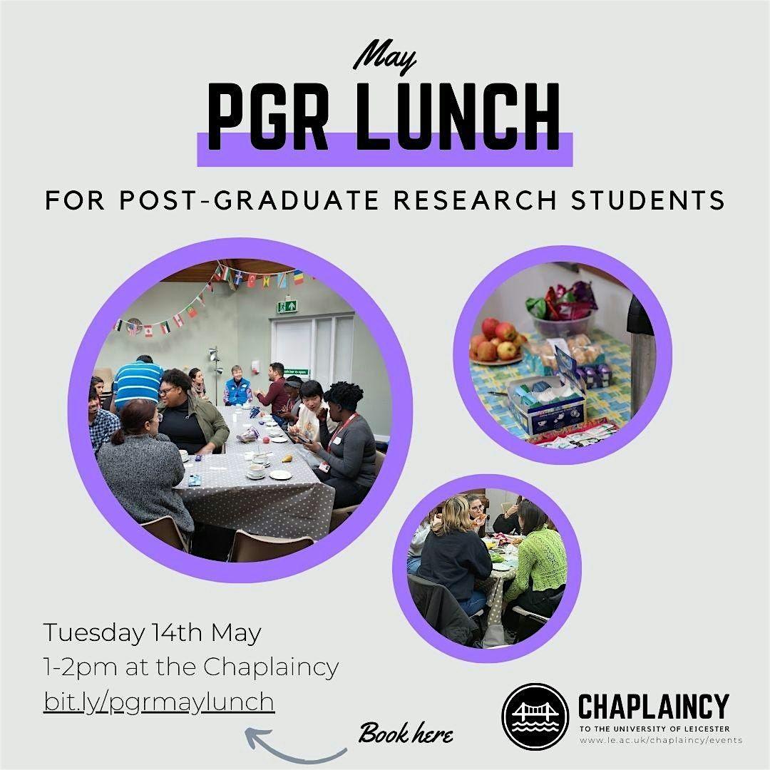PGR May Lunch