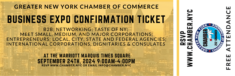 Greater New York Chamber Business Expo