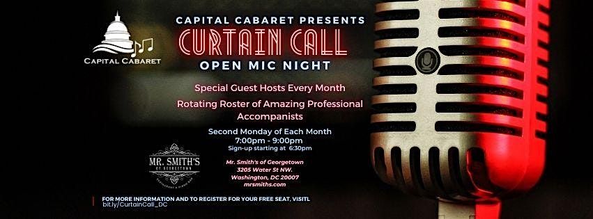 Curtain Call Open Mic - Presented by Capital Cabaret