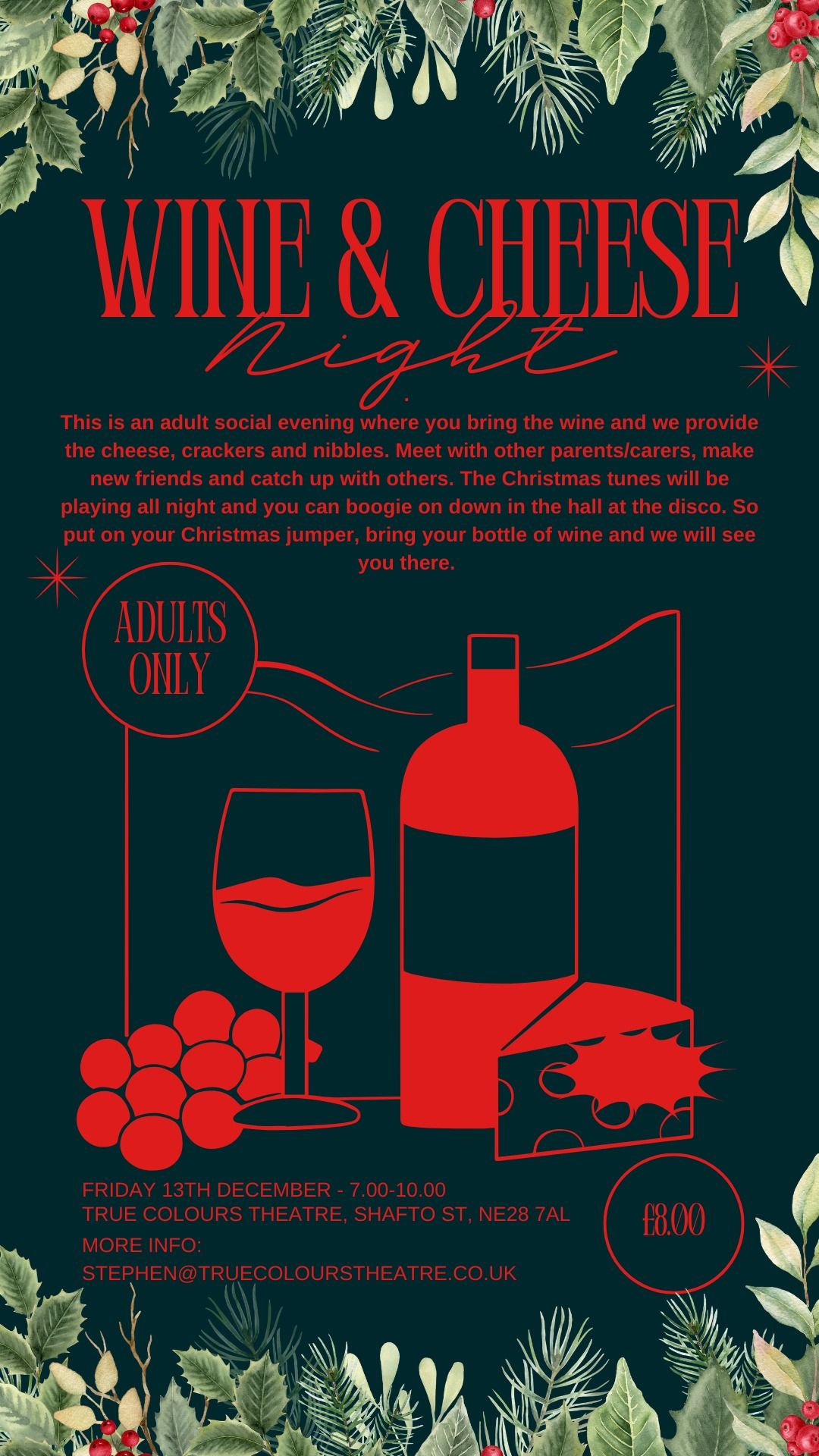 Festive Wine and Cheese Night (ADULT ONLY) 