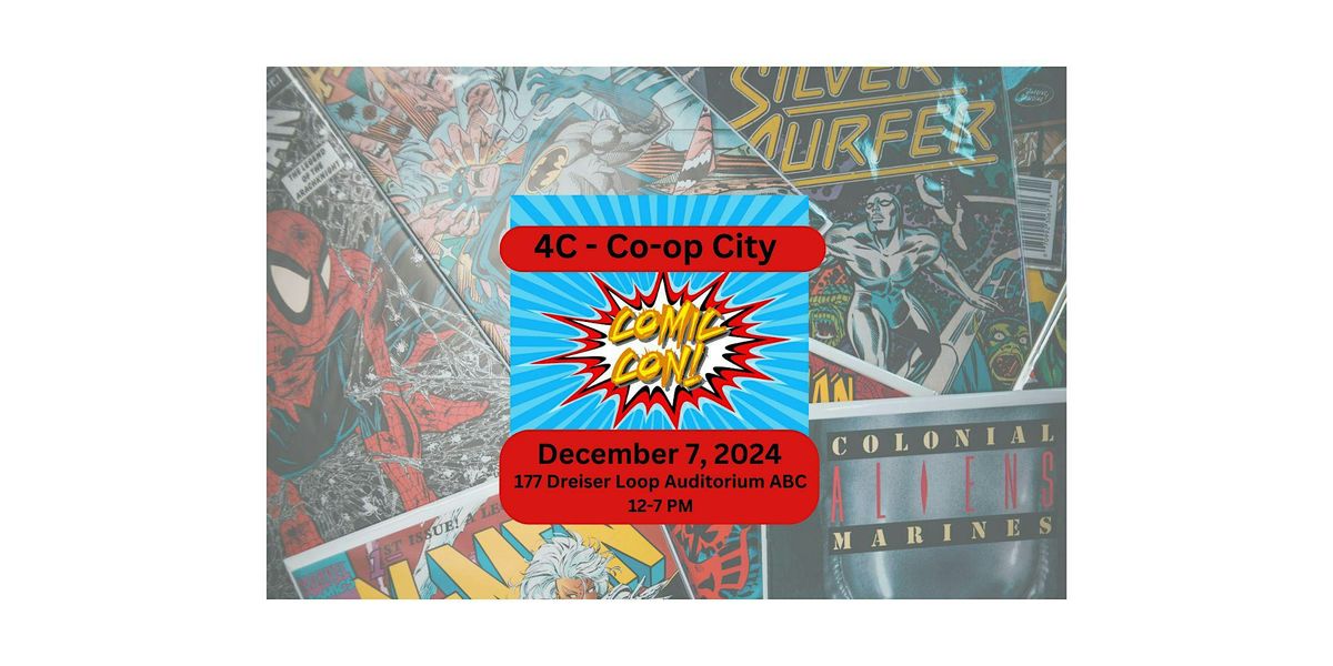 4 C - Co-op City Comic Con