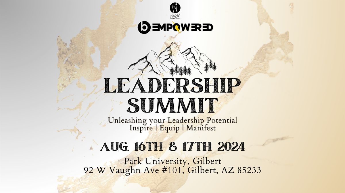 bEmpowered Leadership Summit ( Two Days)