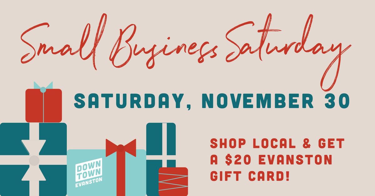 Downtown Evanston Small Business Saturday