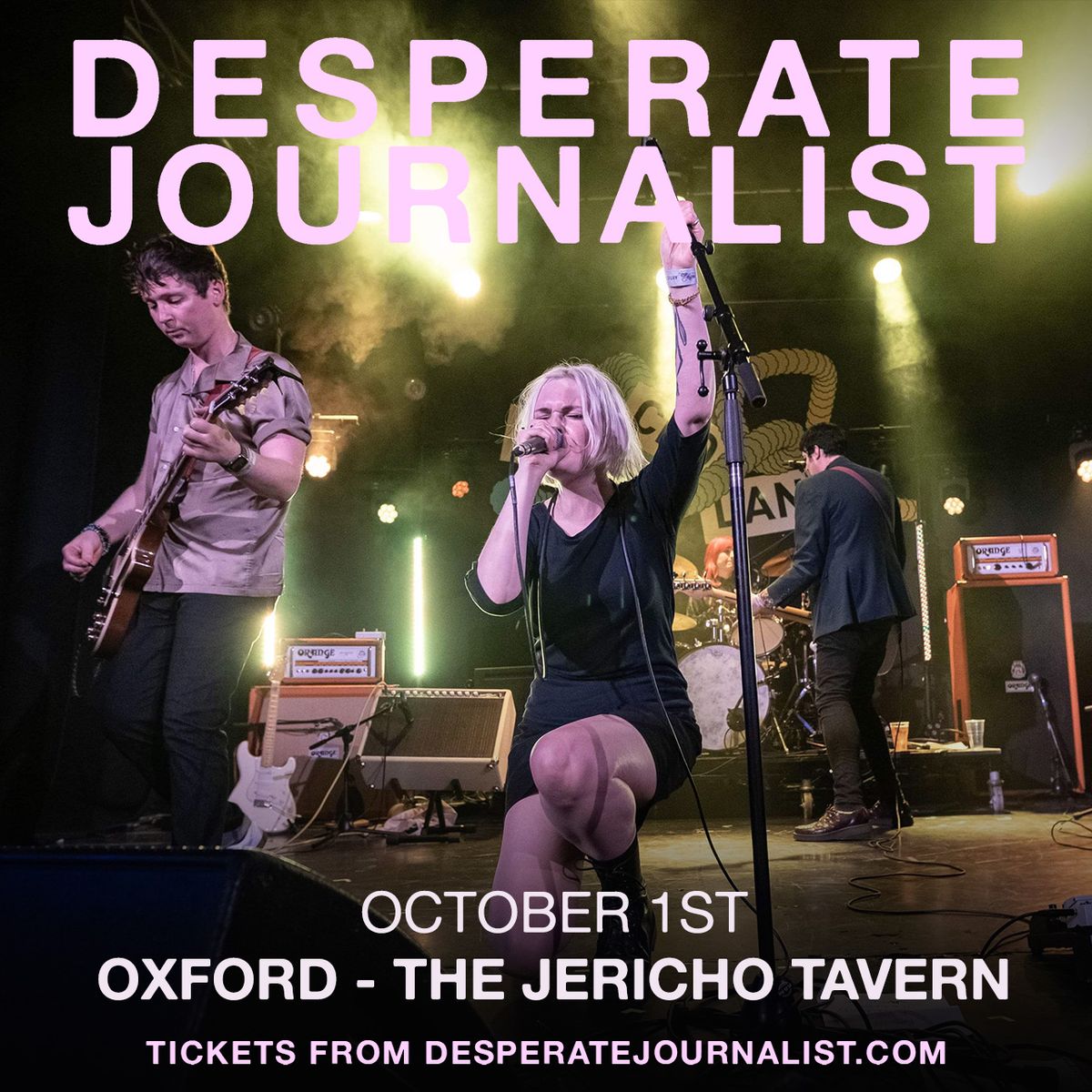 Desperate Journalist at The Jericho Tavern, Oxford