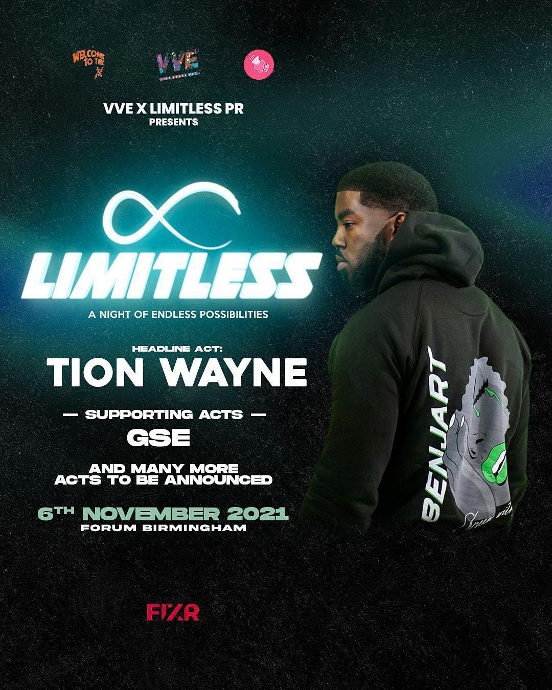 LIMITLESS COACH TICKETS (ESSEX)(PROMOTERS ONLY)