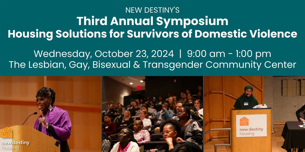 New Destiny's 3rd Annual Symposium