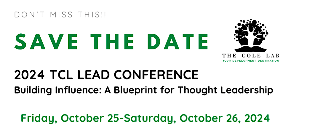 TCL Lead Conference 2024- Building Influence... Thought Leadership