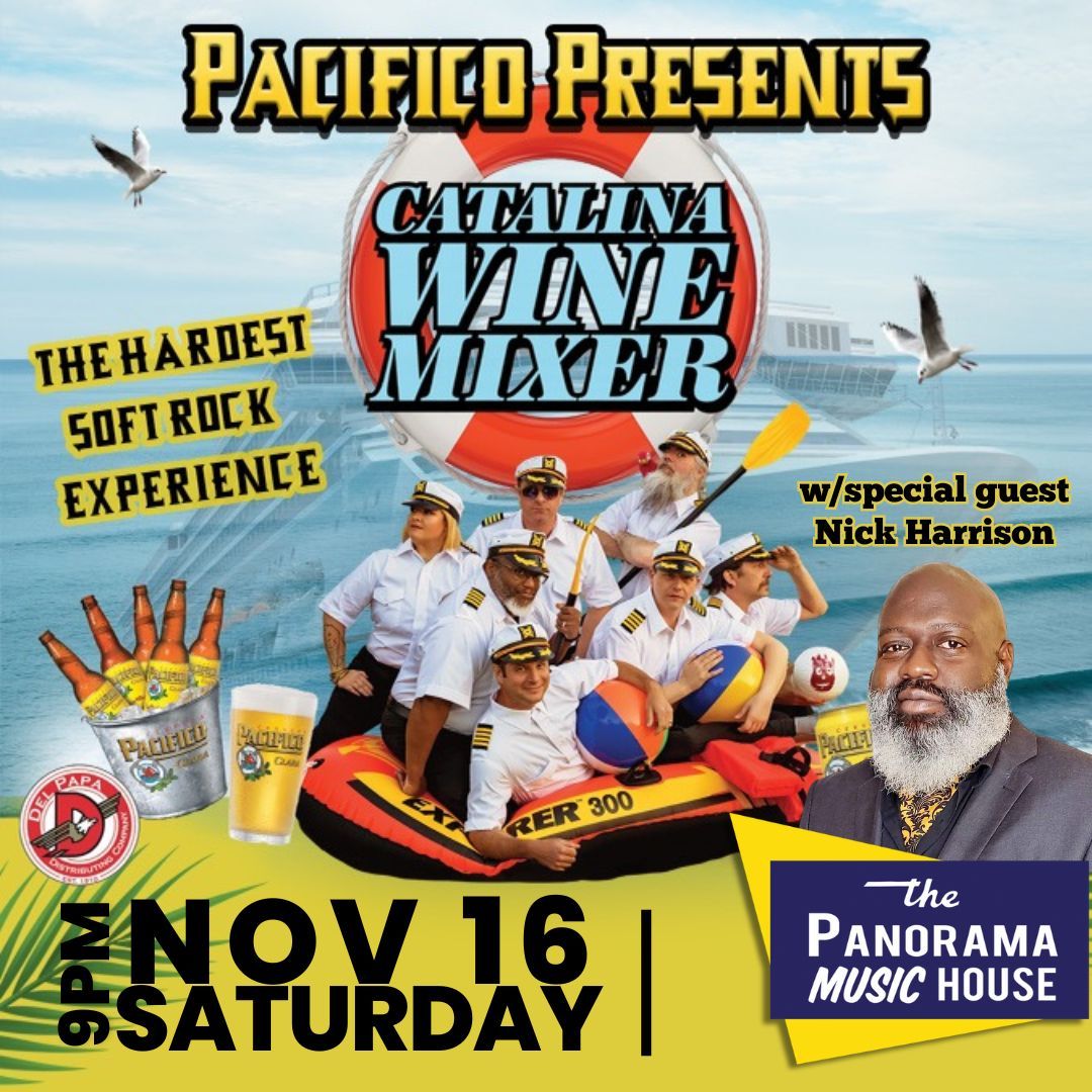 Catalina Wine Mixer with special guest, Tiktok Star Nick Harrison, at Panorama Music House