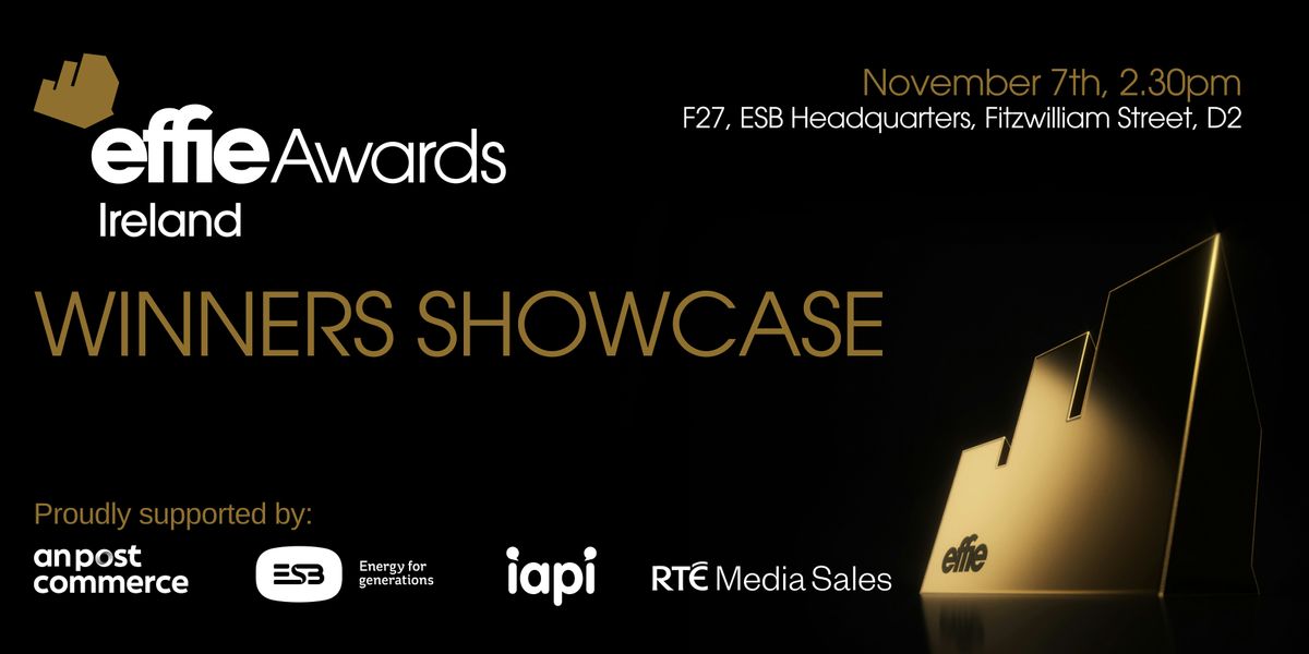 Effie Awards Ireland 2024 Winners Showcase