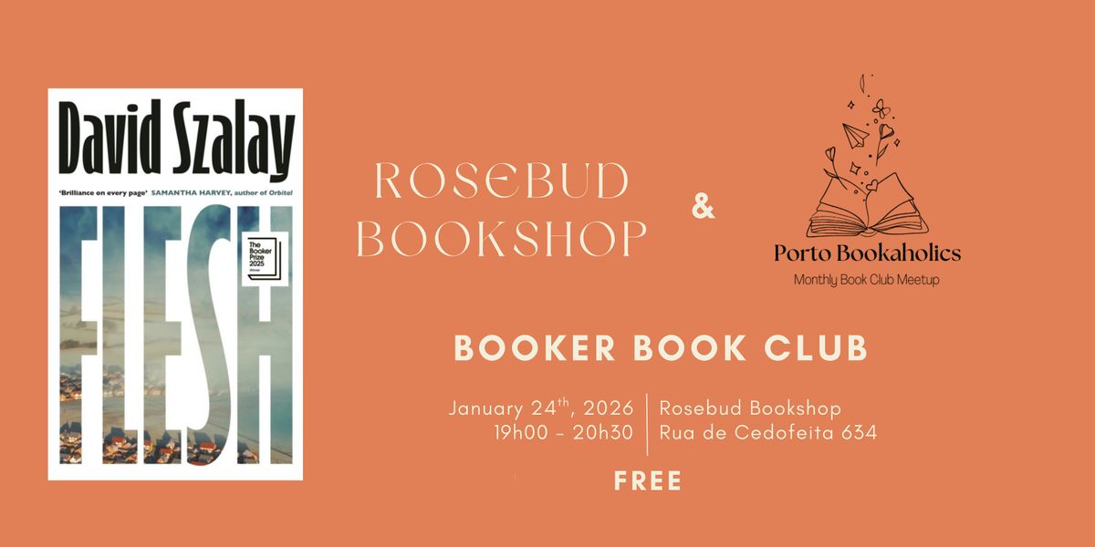 Rosebud BookshopxPorto Bookaholics - January Booker Book Club