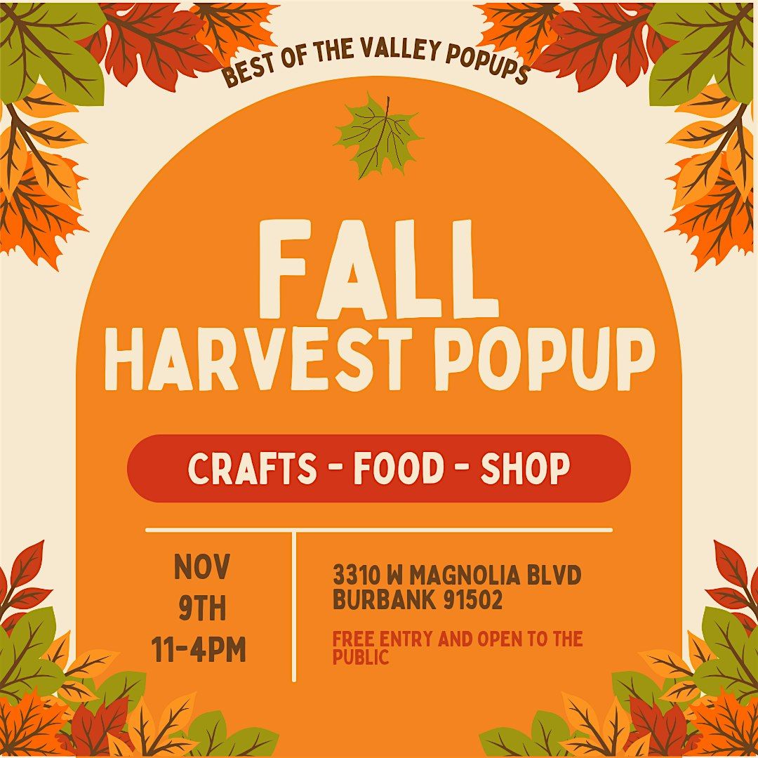 Fall Harvest Popup