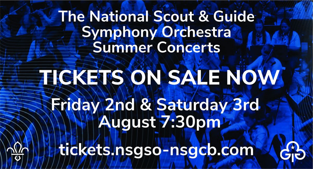 National Scout and Guide Symphony Orchestra Summer Concerts