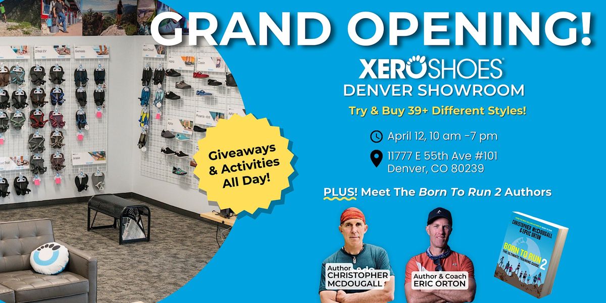 Xero Shoes Denver Showroom Grand Opening