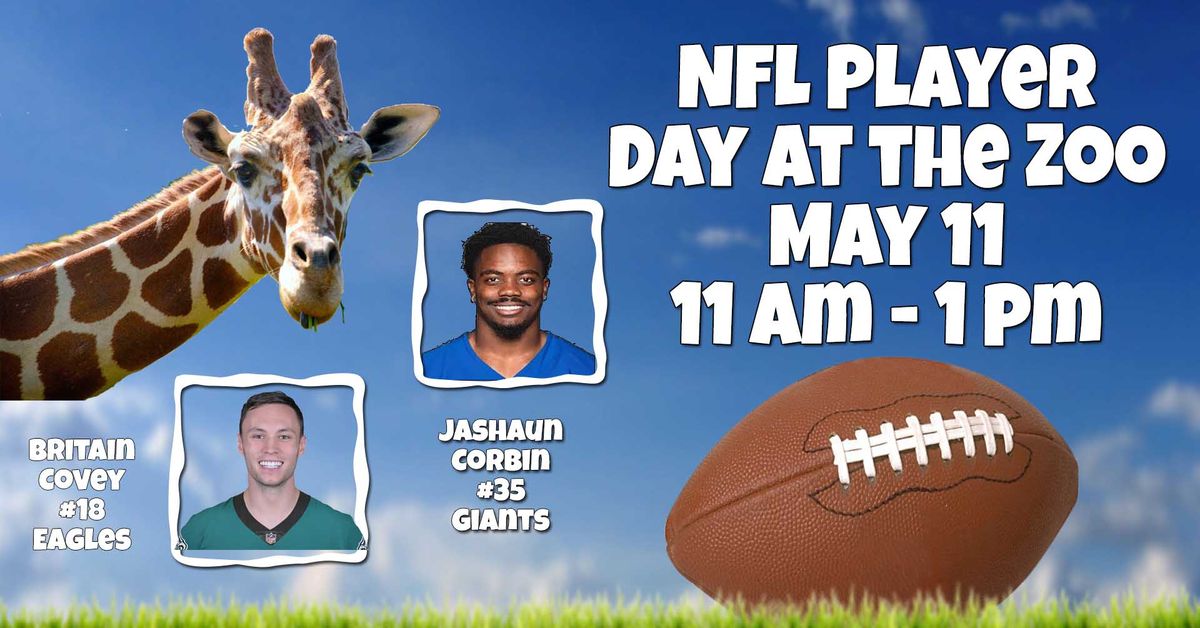 NFL Player Day at the Zoo