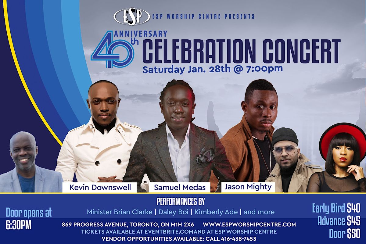 ESP 40th Anniversary Celebration Concert