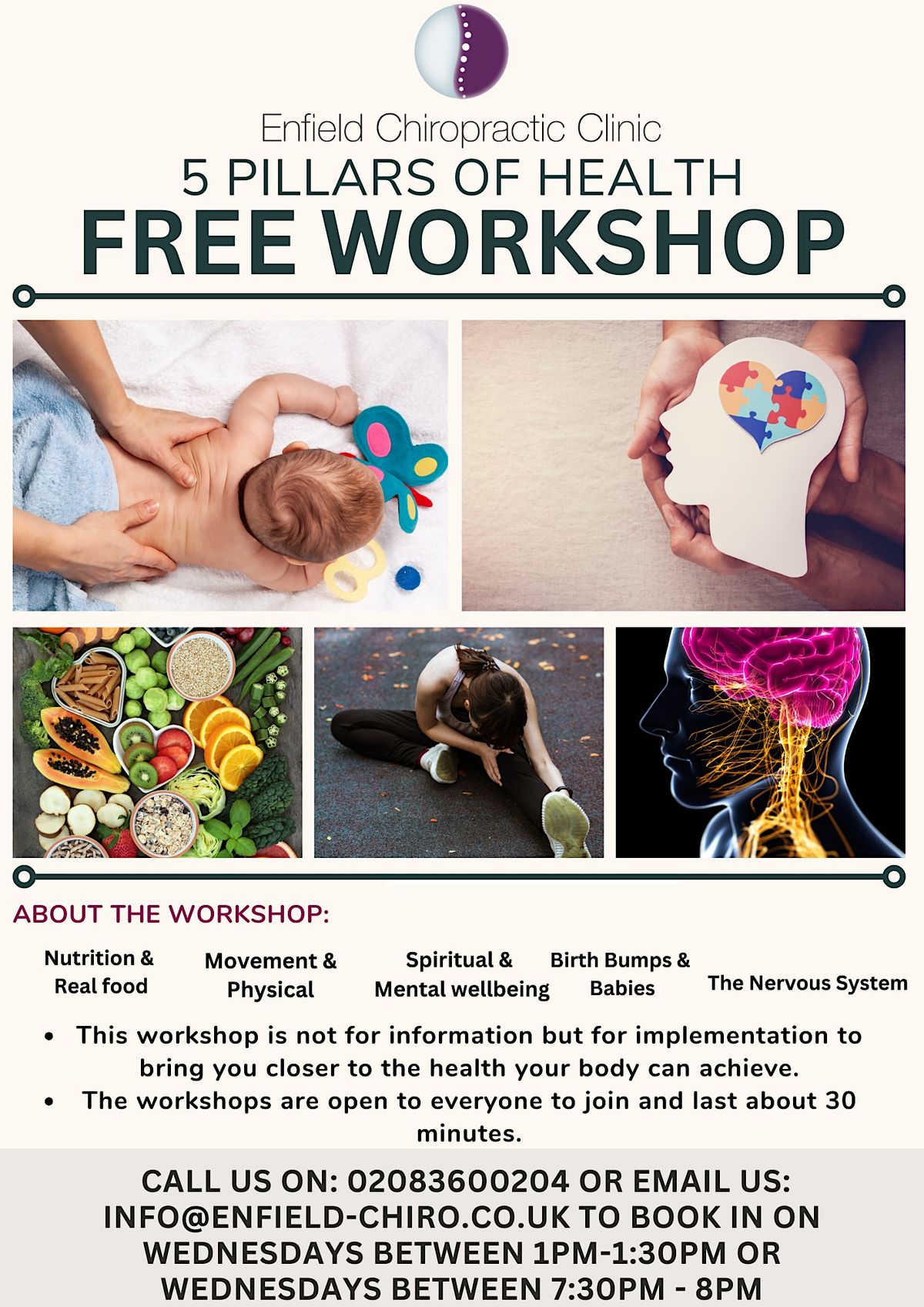 5 Pillars of Health Enfield Chiropractic Clinic, London, 17