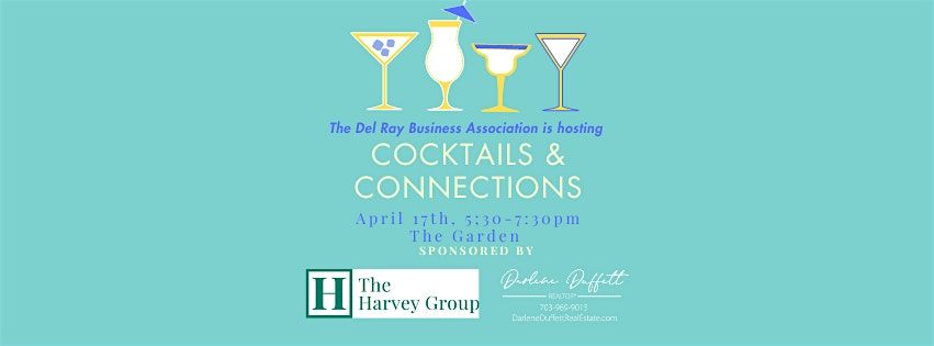 DRBA  April Cocktails and Connections (Member Event)