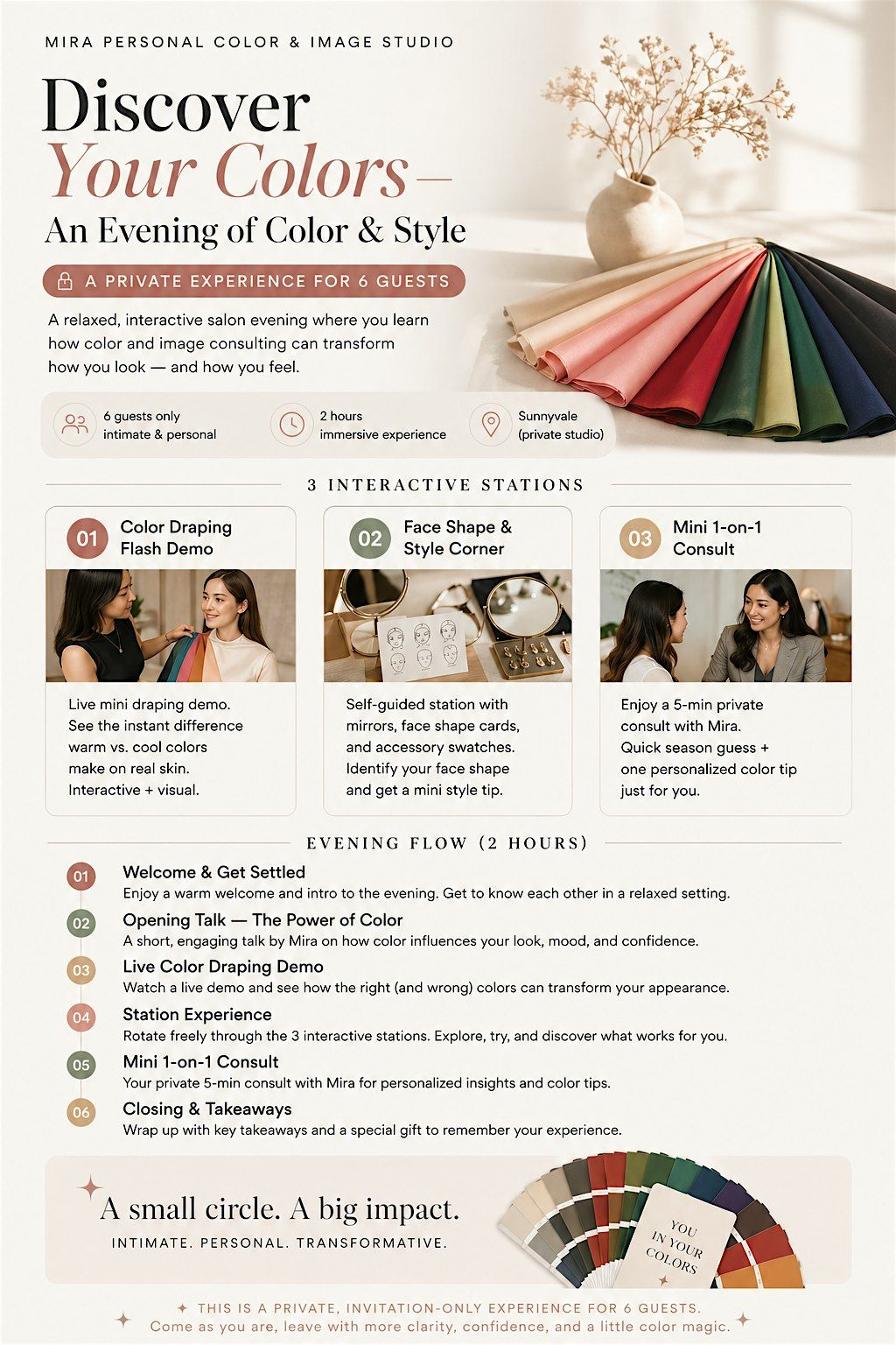 Discover Your Colors \u2014 An Evening of Color & Style