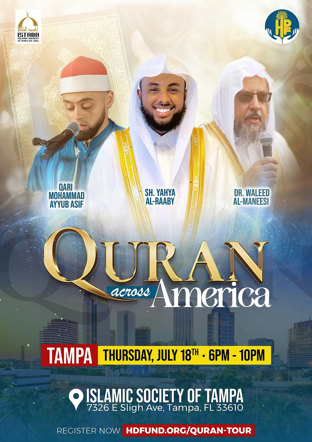 Quran Tour | Tampa | HDF x Sh. Yahya Al-Raaby