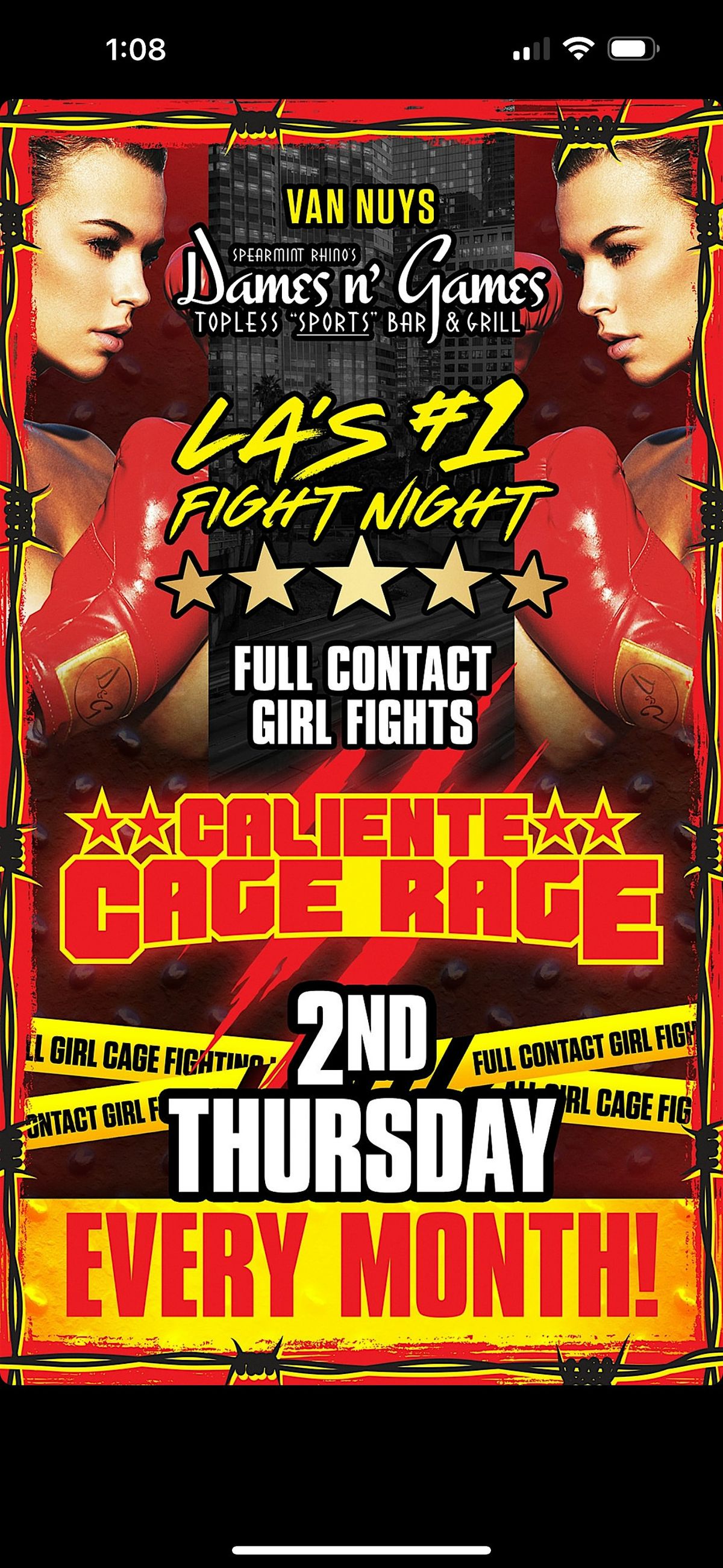 Caliente Cage Rage