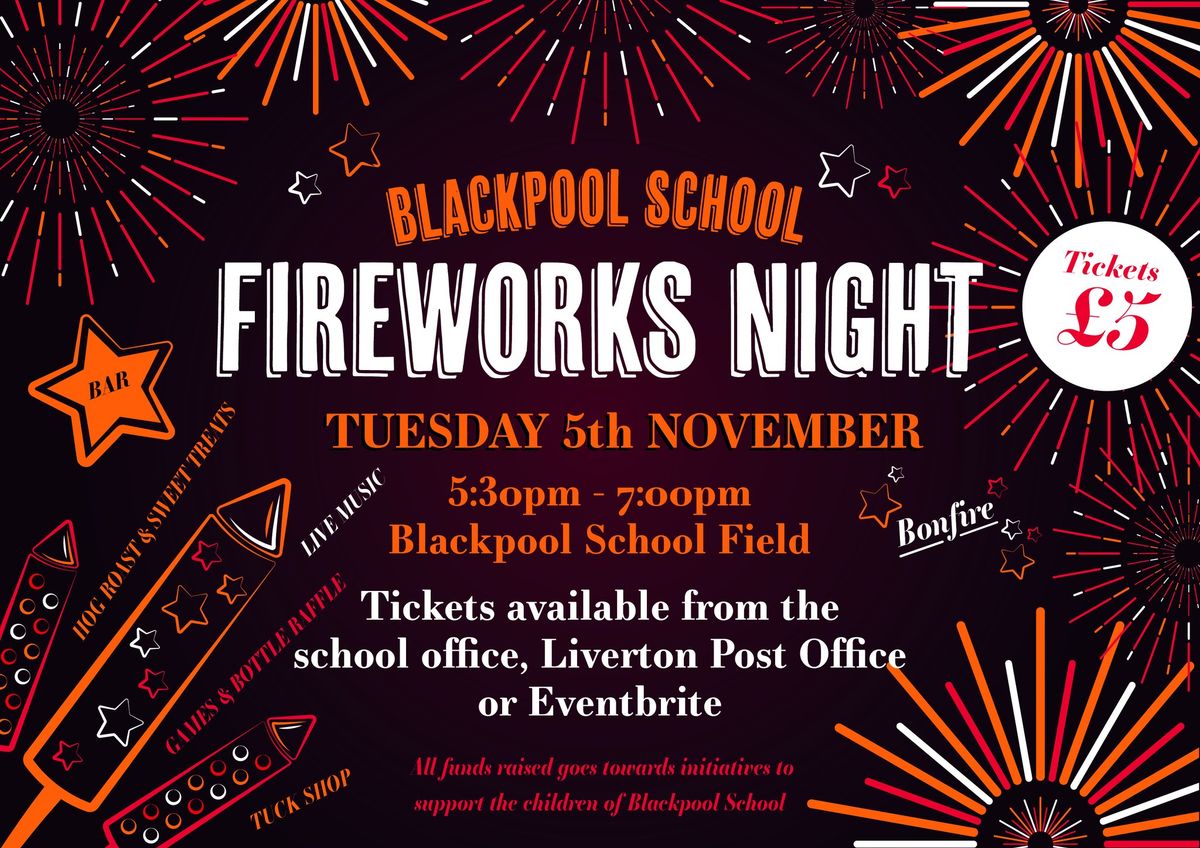 Blackpool School Fireworks Night