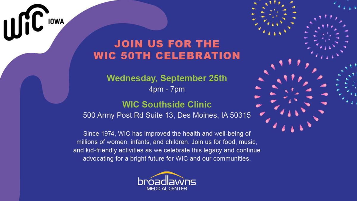 WIC 50th Celebration