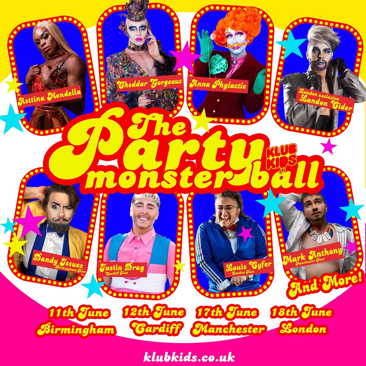 LONDON - CHEDDAR GORGEOUS presents PARTY MONSTER BALL (ages 14+)