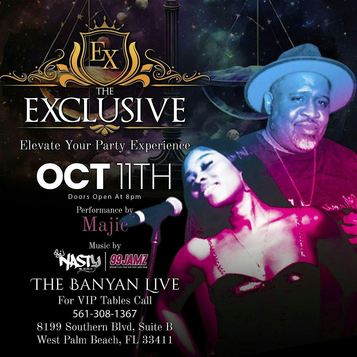 The Exclusive Live Featuring DJ Nasty and Live Performance by Majic