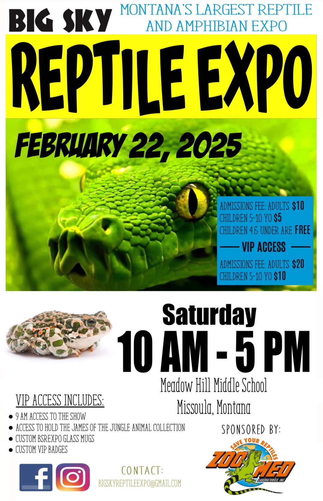 Big Sky Reptile Expo, Missoula 