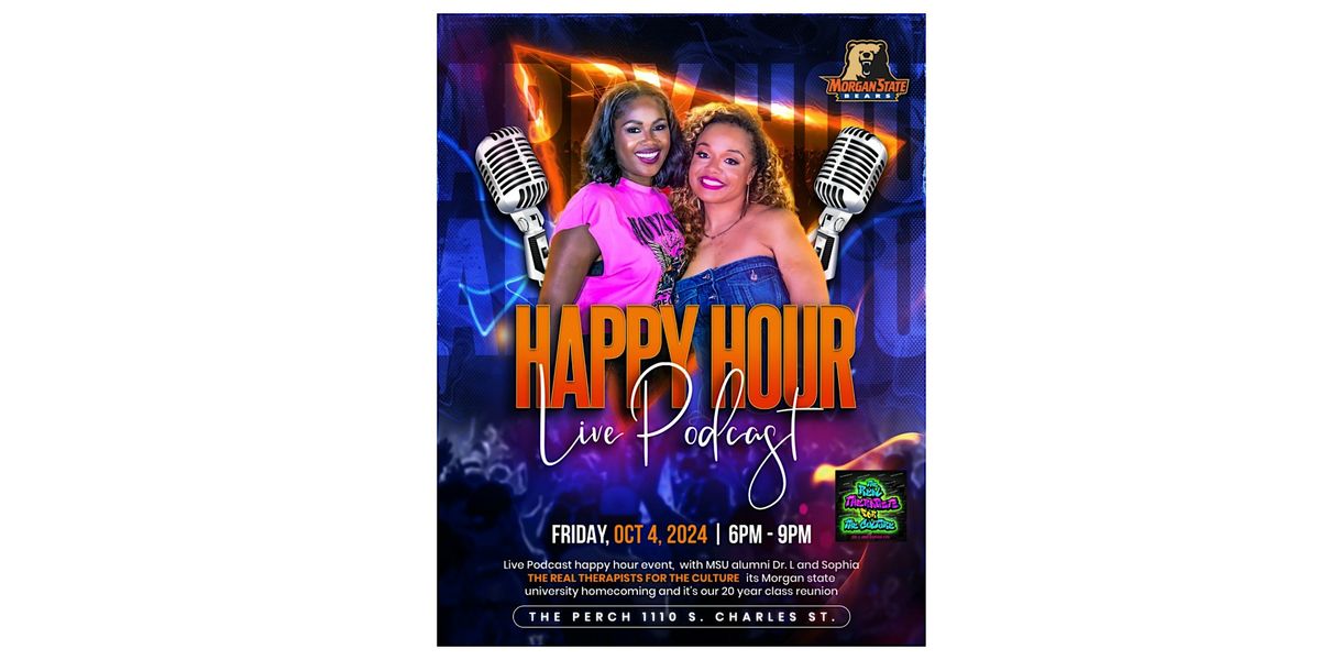 Live Podcast Happy Hour