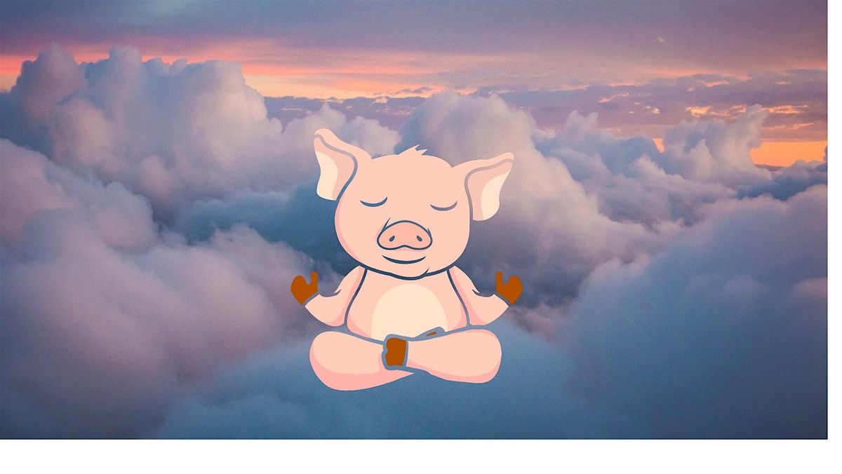 Interwoven : Mommy and Me Zen Pig Feelings Are Clouds