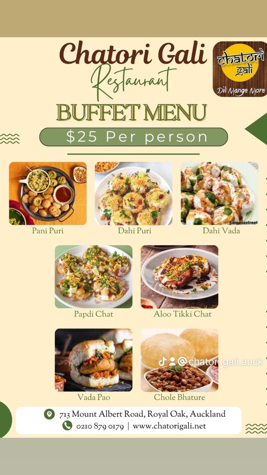 UNLIMITED CHAAT BUFFET