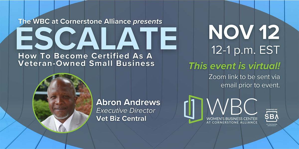 Escalate: How To Become Certified As A Veteran-Owned Small Business