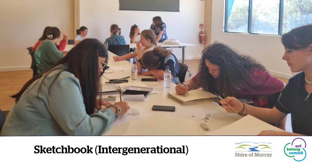 Sketchbook (Intergenerational) - School Holidays