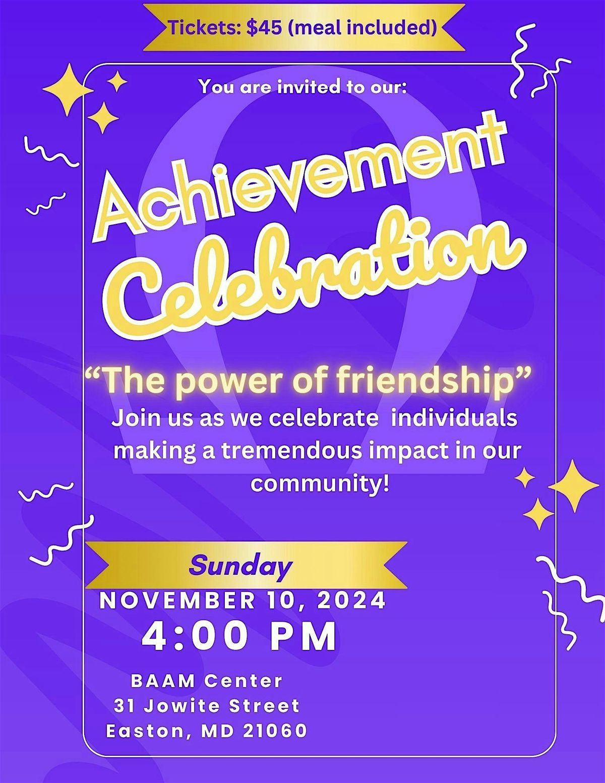 Achievement Celebration