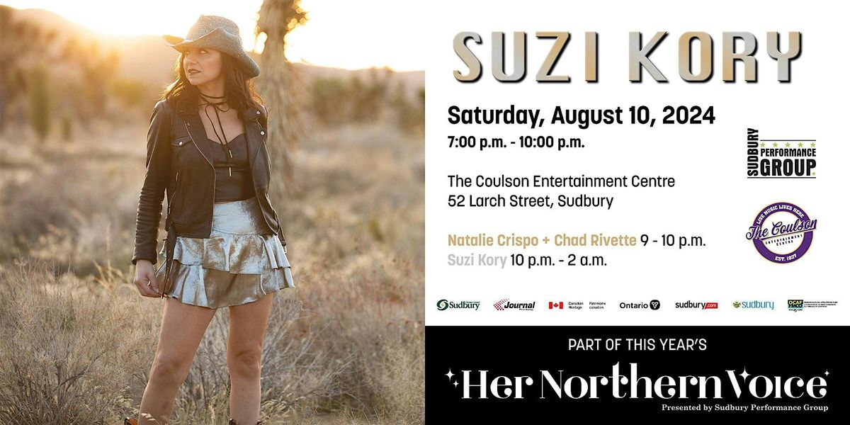 Country Night with Suzi Kory (with guests Chad Rivette and Natalie Crispo)