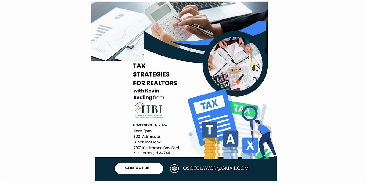 TAX STRATEGIES FOR REALTORS