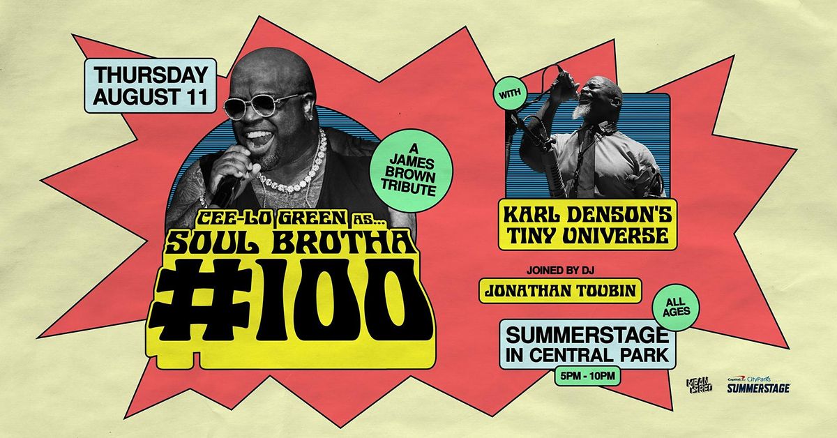 CeeLo Green as..."Soul Brotha #100" (A James Brown Tribute)