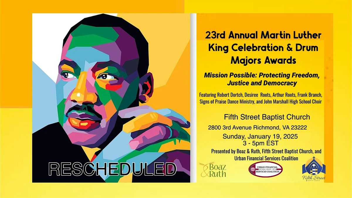 23rd Annual MLK Drum Majors Awards and Celebration