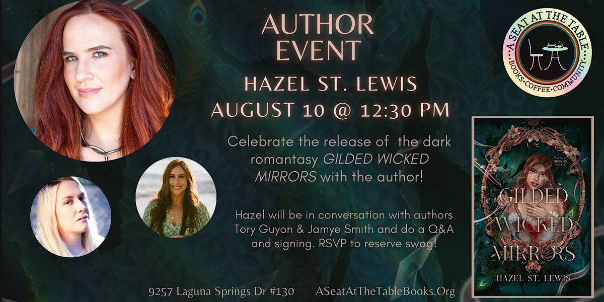 Author Event: Gilded Wicked Mirrors with Hazel St. Lewis