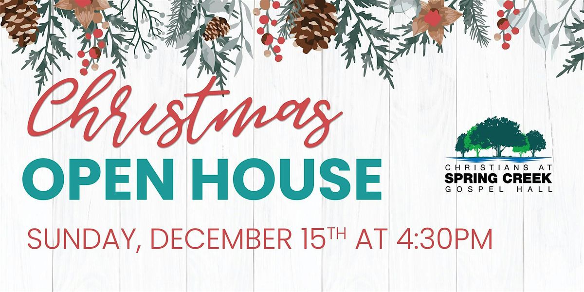 Christmas Open House 2024