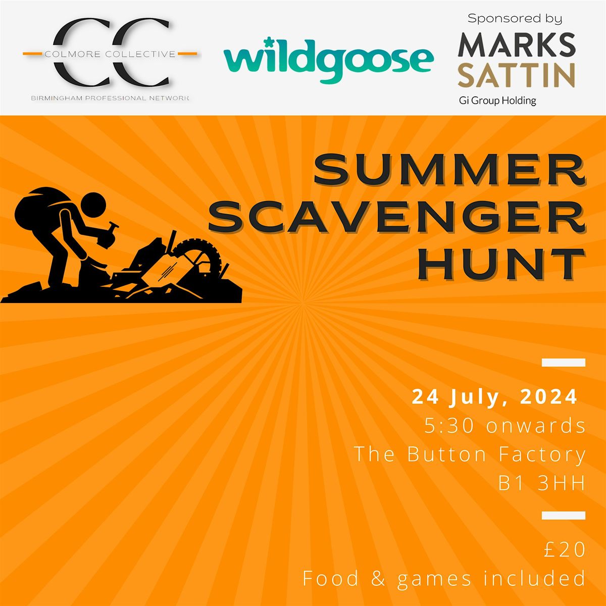 Colmore Collective Summer Party | Summer Scavenger Hunt
