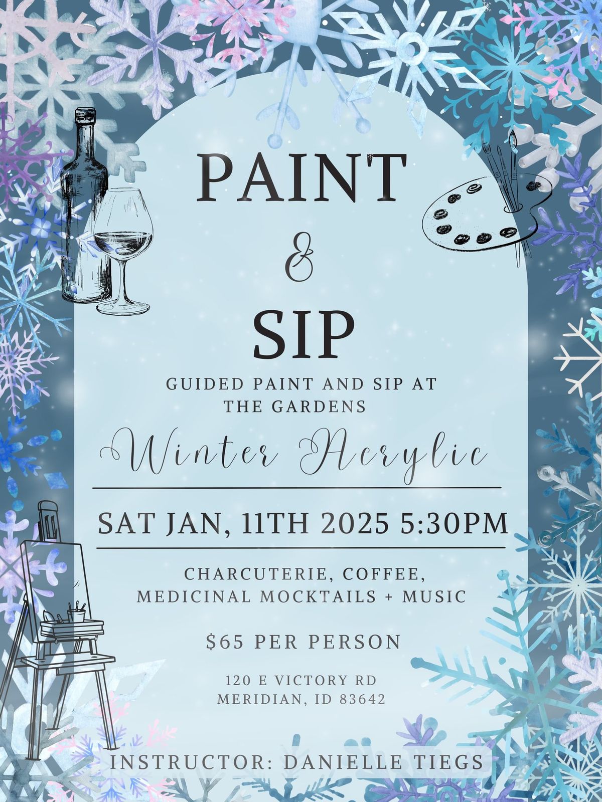 January Paint & Sip