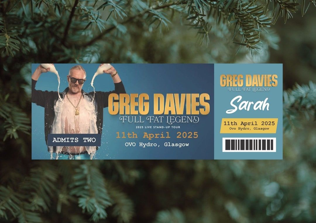 Greg Davies at Edinburgh Playhouse