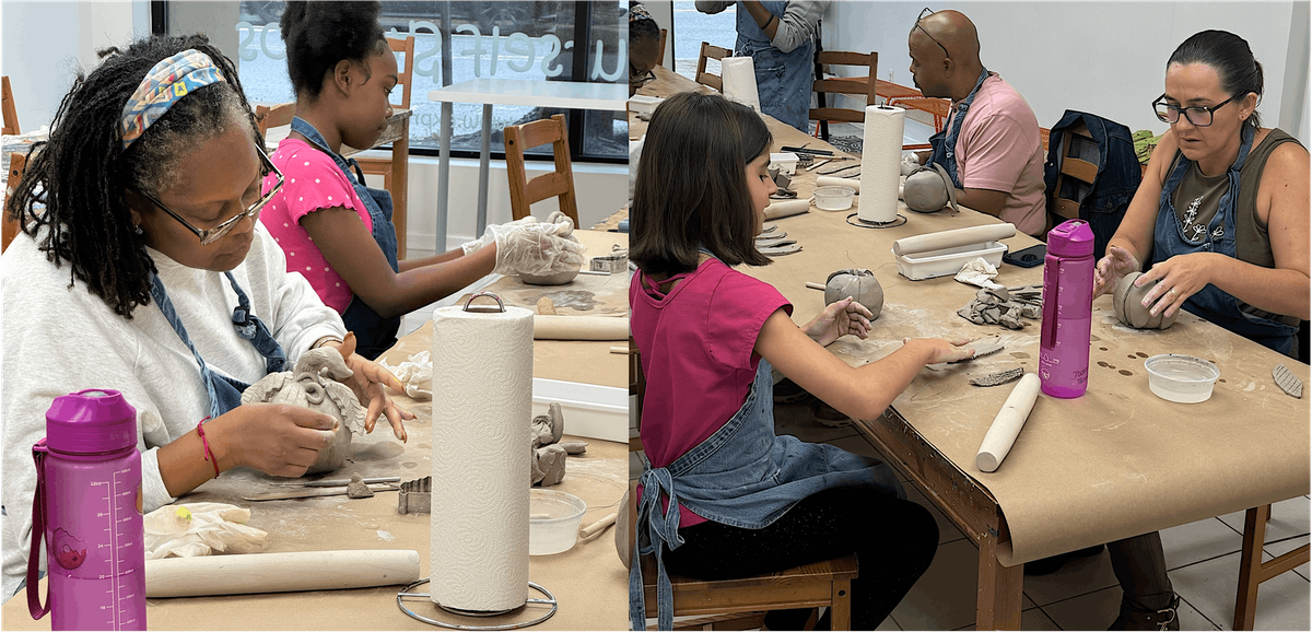 Family Pottery Workshop - Express Yourself Studios