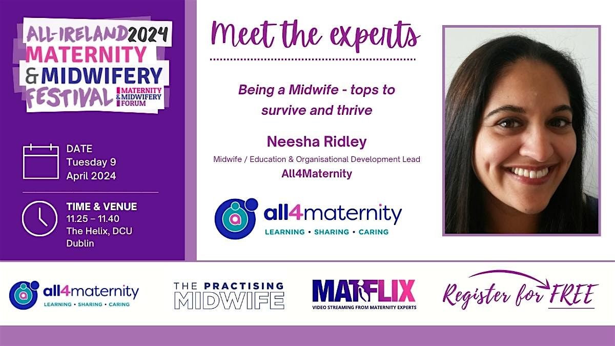 Meet The Expert  from All4Maternity - AT THE VENUE